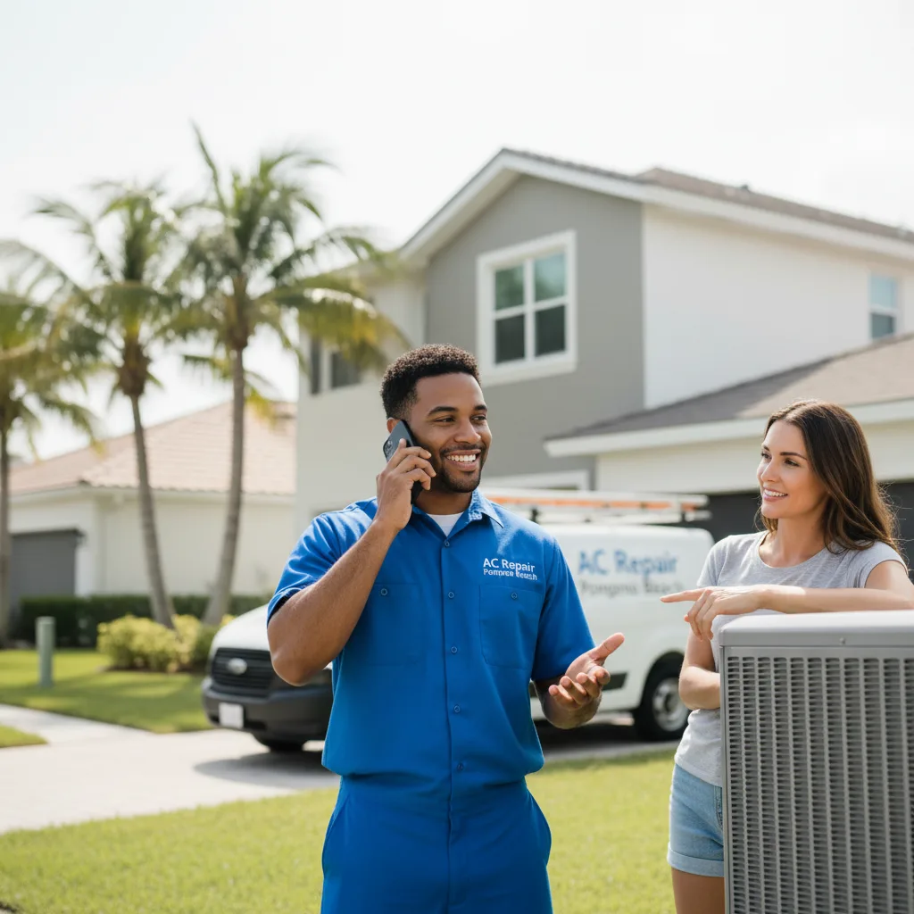 AC Repair Pompano Beach customer support in Lakeside Marblehead